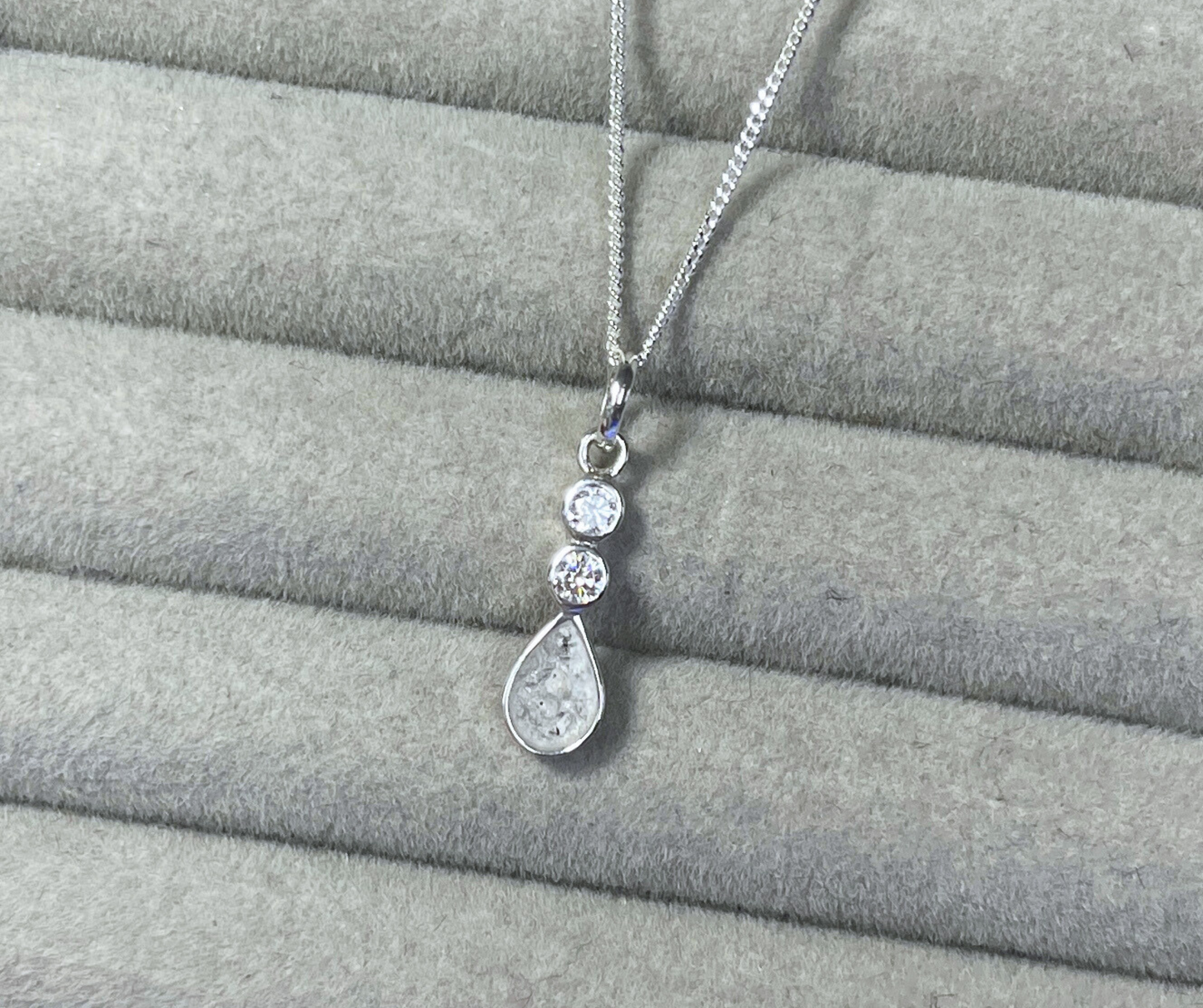 The Dainty Pear Drop Necklace
