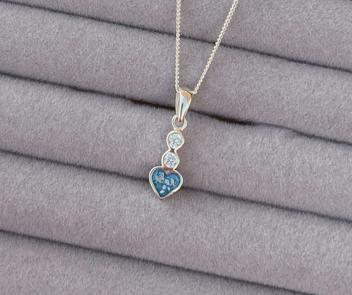 The Dainty Heart Drop Necklace