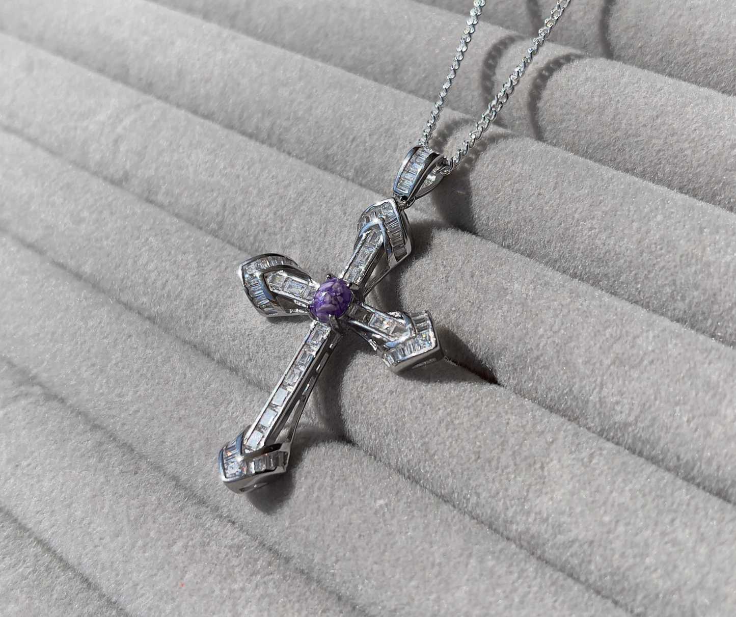 The gem stone cross