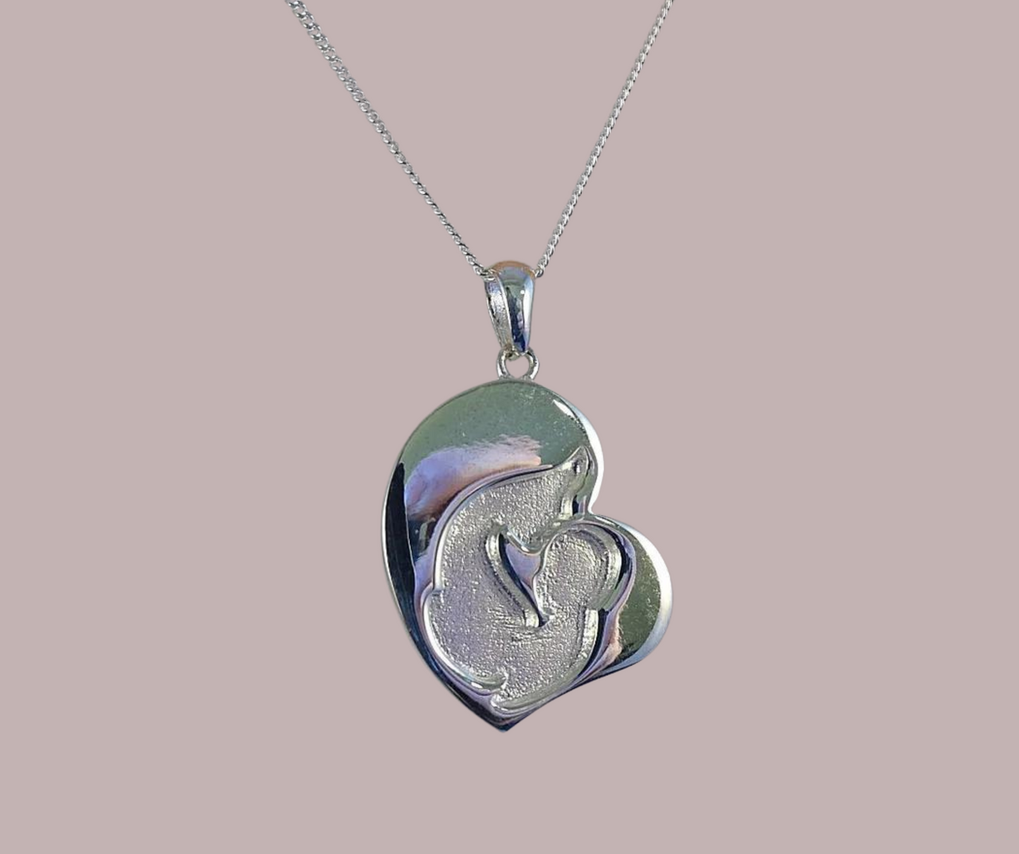 Breastmilk Mother and Child Necklace