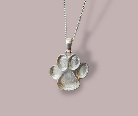 Pawprint necklace